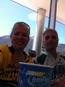 Me and my favorite cycling buddy.