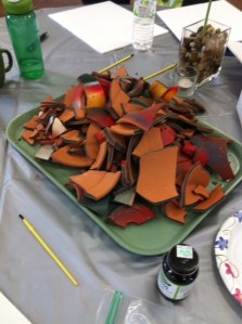 Don't we all sometimes feel like a pile of broken pieces?