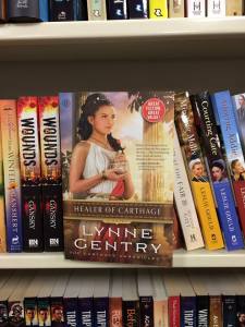 Spotted on a bookstore shelf in Tennessee. (From Author Lynne Gentry's Facebook page