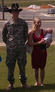 Eric and family before the ceremony