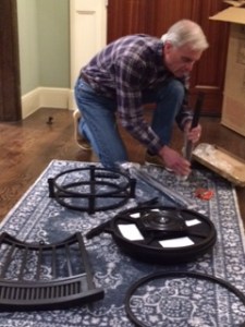 Brent had these put together before I would've had time to find the directions.